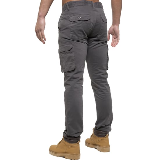 Enzo | Heren Cargo Broek - Grijs - Image 5