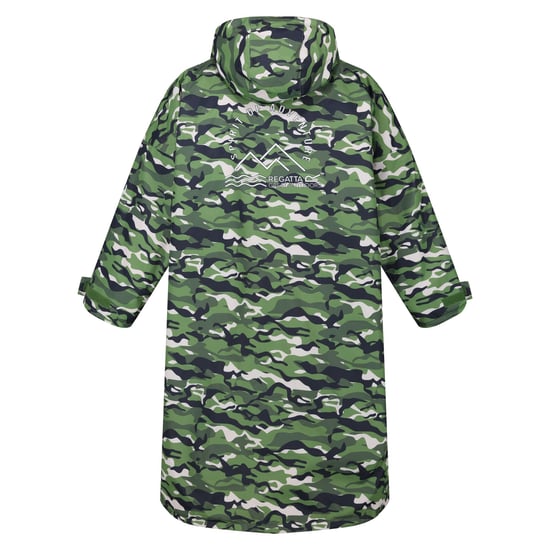 Regatta Unisex Adult Camouflage Oversized Changing Robe (Cactus Green)