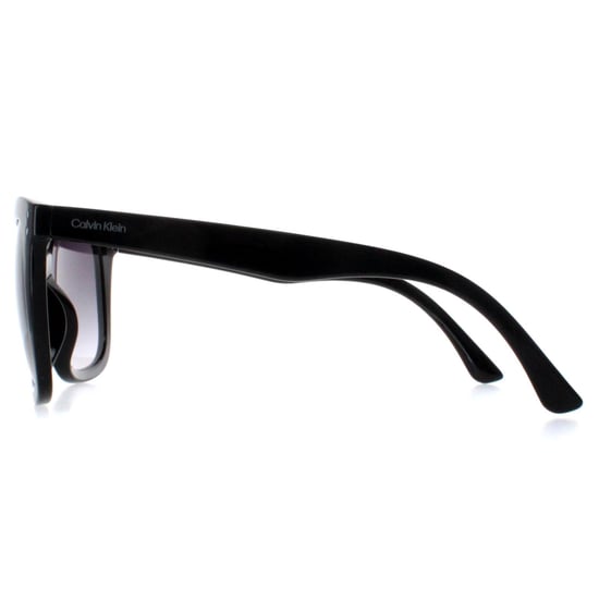 Calvin Klein Square Womens Shiny Black Grey Gradient CK22550S