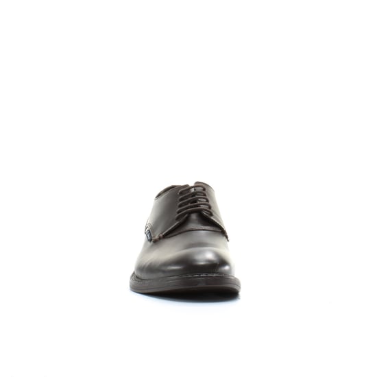 Ben Sherman Pat Mens Brown Shoes