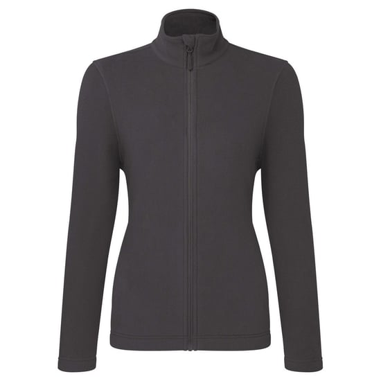 Premier Dames/Dames Recyclight Full Zip Fleecejack (Donkergrijs) - Image 1