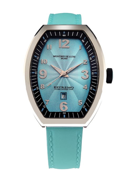 Montres De Luxe: Womens Estremo Lady Blue Watch