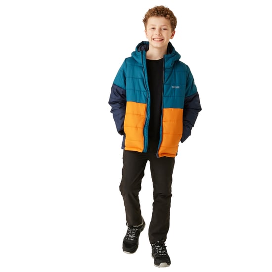 Regatta Childrens/Kids Lofthouse VIII Insulated Jacket (Moroccan Blue/Fox)