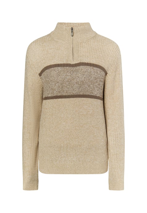 Mo Grof gebreide trui Heren Beige Veelkleurig - Image 1