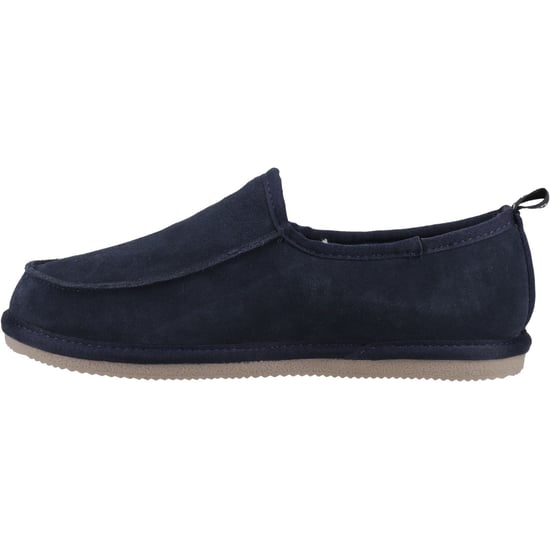 Hush Puppies Charles Suède Herenpantoffels Navy - Image 4