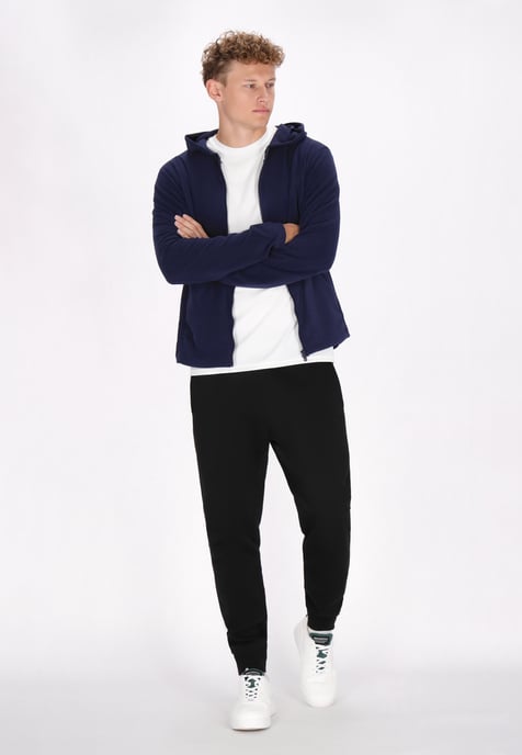 Mo Fleece jas Heren marine - Image 2