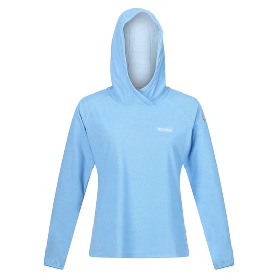 Regatta Dames/dames Montes Lichtgewicht Hoodie (Sonisch blauw/wit) - Image 1