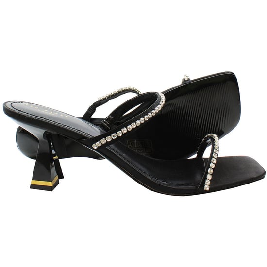 Ted Baker Rinita Diamante Dames Zwart Hak Sandalen - Image 4