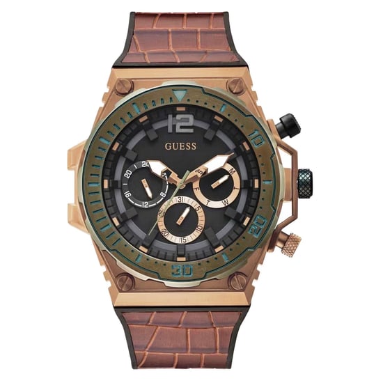Guess Herenhorloge Kwarts Roze Goud - Image 1