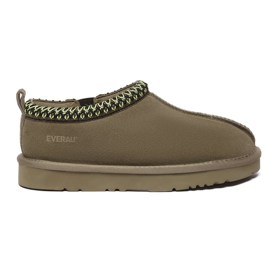 EVER AU Dames Leren Pantoffels - Wigeon - Image 1