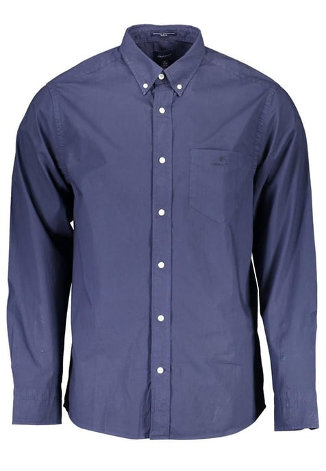 Gant Heren Blauw Katoenen Overhemd - Image 1