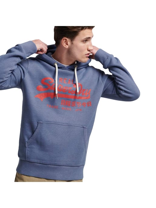 Superdry heren sweatshirt met vintage logo, gemêleerd - Image 2