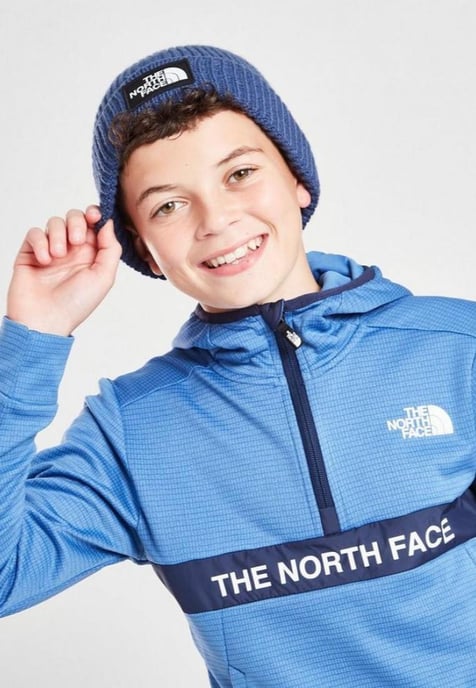 The North Face Amphere Hoodie met 1/4 rits Junior in FDR blauw - Image 3