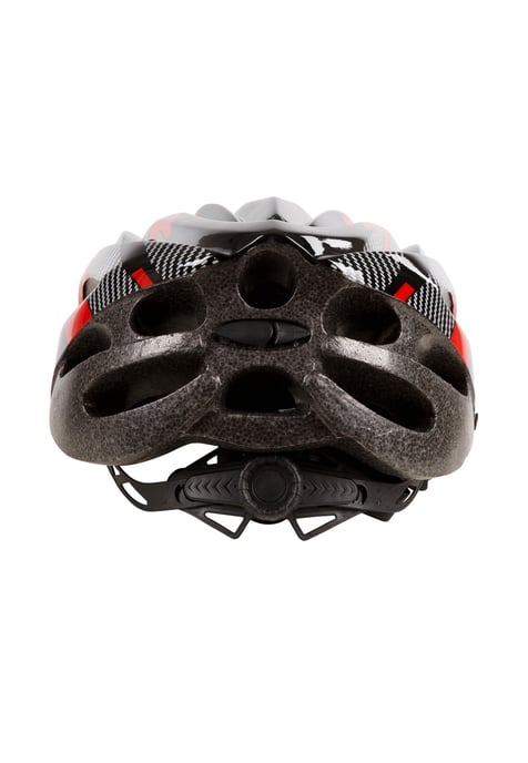 Trespass Adults Unisex Crankster Cycling Helmet (Red X)