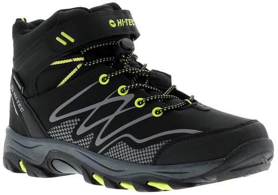 Hi-tec blackout waterdichte wandelschoenen voor jongens zwart - Image 1