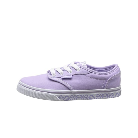 Vans Atwood Low Lace-Up Purple Canvas Kids Plimsolls SEGAUY