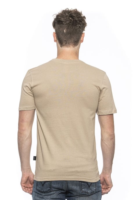 19V69 Italia Mens T-Shirt Troy Beige