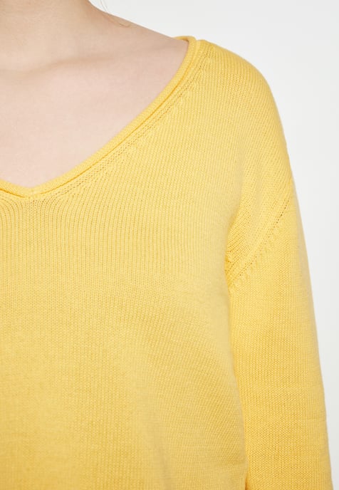 Mymo Jumper Dames geel - Image 3
