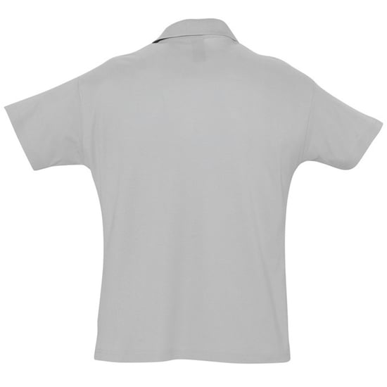SOLS Heren Zomer II Pique Poloshirt met korte mouwen (Grijze Mergel) - Image 2