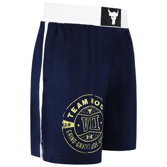 Under Armour Project Rock Heren Navy/Wit Boksbroek - Image 2