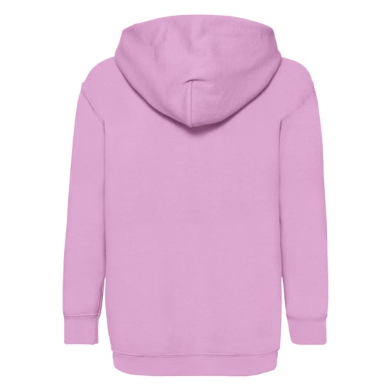 Fruit of the Loom Kinderen/Kinderen Classic Hooded Sweatshirt (Lichtroze) - Image 2