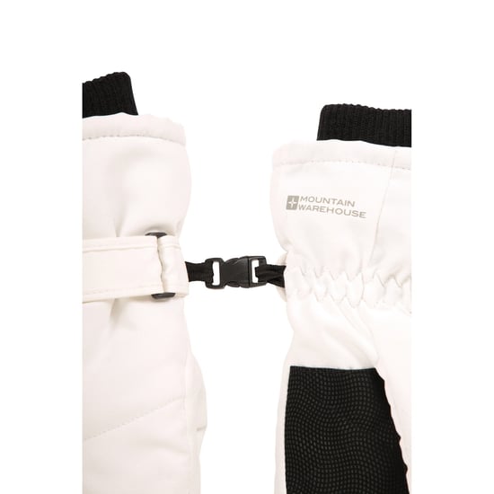 Mountain Warehouse Dames Isotherm Waterdichte Ski Handschoenen (Wit) - Image 3