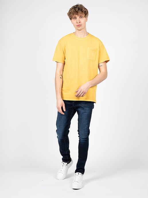 Pepe Jeans T-shirt Treyson Men's Yellow