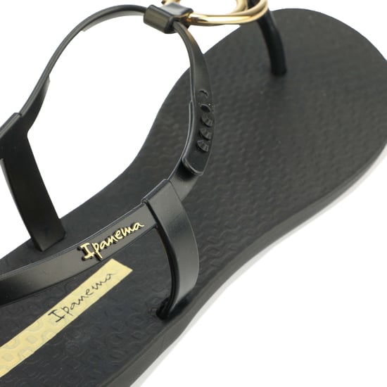 Women's Ipanema Charm Loop Sandals in Black