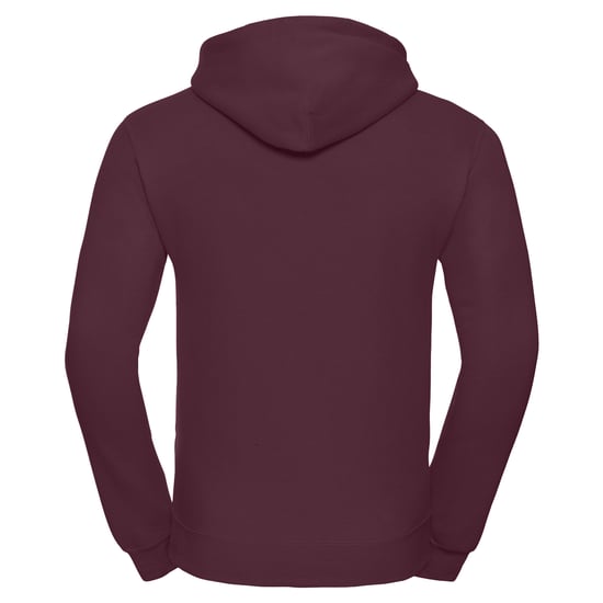 Russell Effen Heren Hoodie (Bourgondië) - Image 2