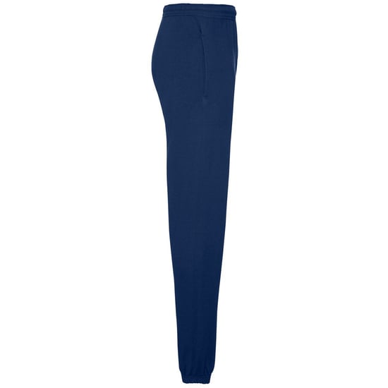 Fruit Of The Loom Heren Elastische Manchet Trainingsbroek / Joggingbroek (Marine) - Image 3