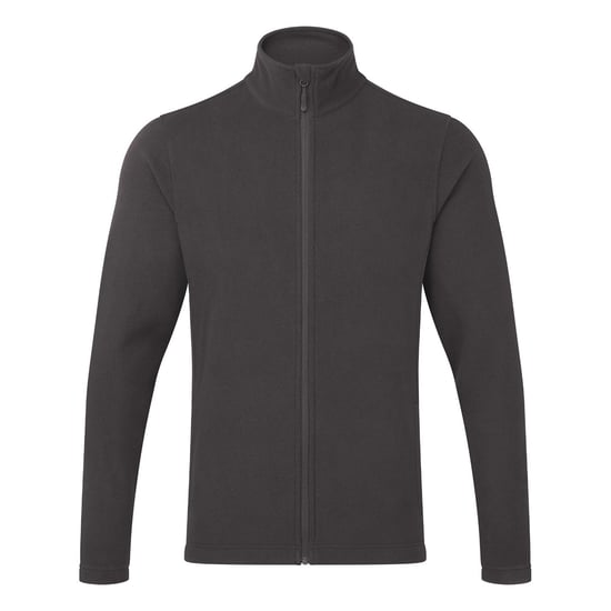 Premier Heren Recyclight Full Zip Fleecejack (Donkergrijs) - Image 1