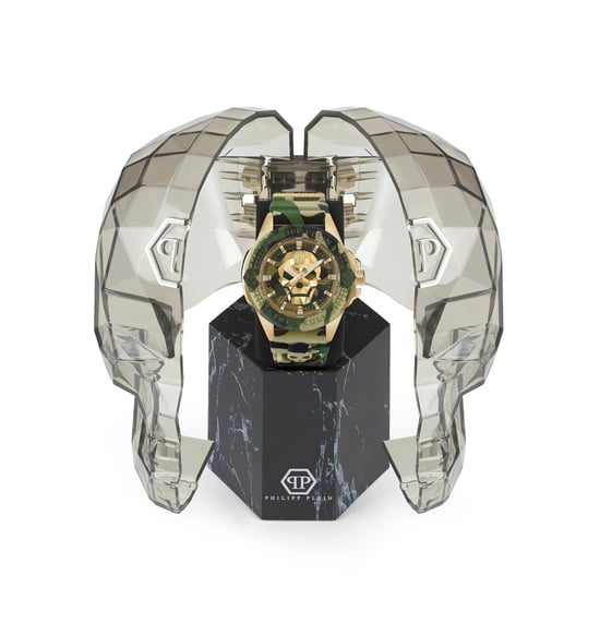 Philipp Plein The $kull Heren Horloge Groen PWAAA0921 - Image 4
