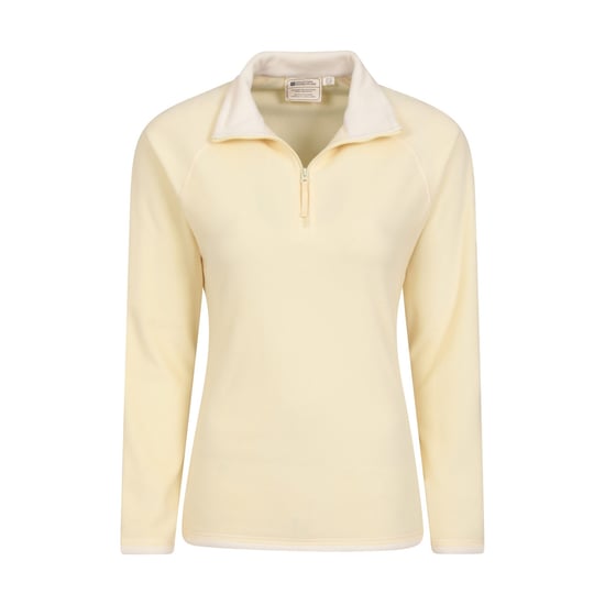Mountain Warehouse Dames/Dames Montana Half Zip Fleece Top (Geel) - Image 3