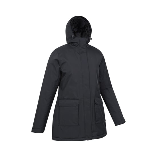 Mountain Warehouse Dames/Dames Ranger Waterafstotende Gewatteerde Parka (Zwart) - Image 4