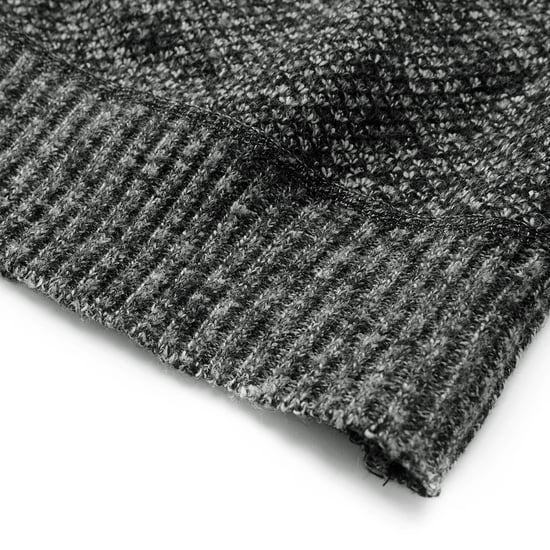 Herenvest met opstaande kraag en knoop met twee zakken voor de winter, donkergrijs - Image 5