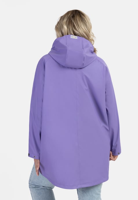 Schmuddelwedda Grote maat regenjas bridgeport Dames LILA-280 - Image 4