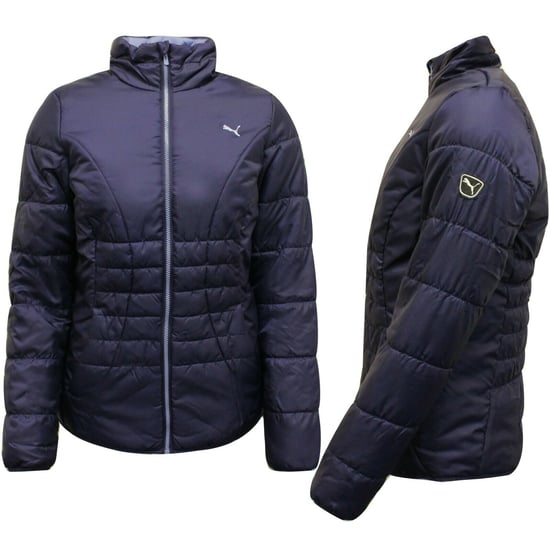 Puma Essential Dames Paars Gewatteerd Jasje - Image 1