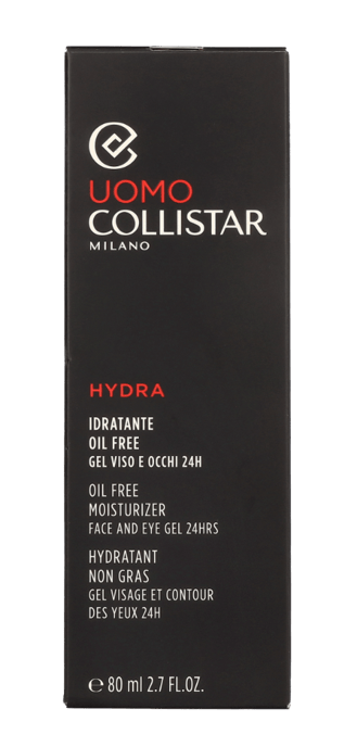 Collistar Uomo Hydra Olievrije Hydratatie Gezichts- en Ooggel 80 ml - Image 2