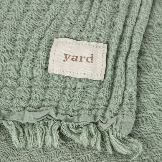 Yard Lark Kreukelt katoen Fringe Deken - Image 3