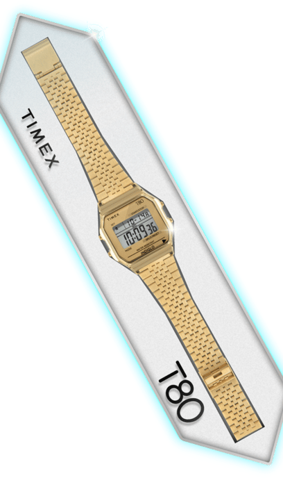 Timex T80 Unisex Horloge Goudkleurig TW2R79200 - Image 6