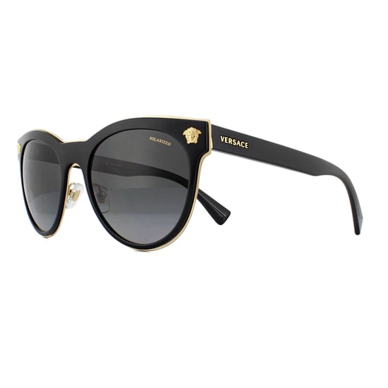 Versace Sunglasses VE2198 1002T3 Black Grey