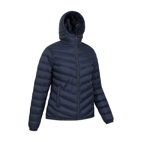 Mountain Warehouse Dames/dames Seizoenen Gewatteerd Jasje (Donkerblauw) - Image 3