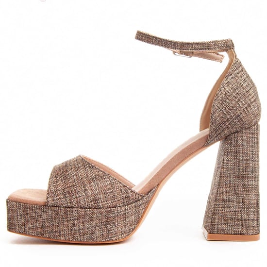 Montevita Heel Sandal Festsand7 In Bruin - Image 5