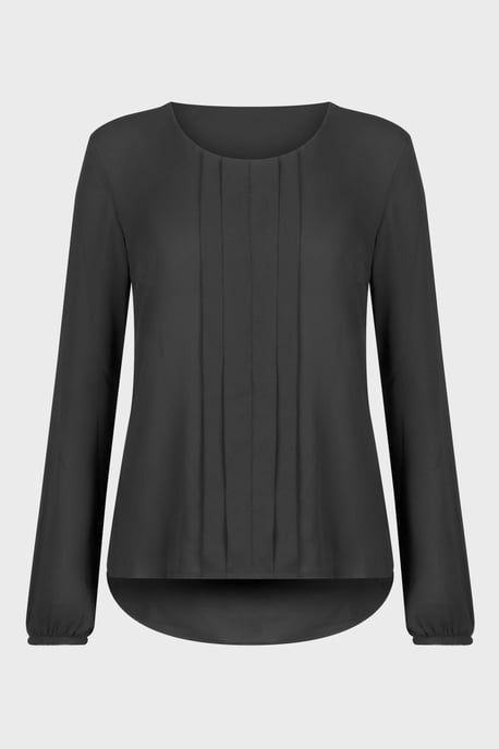 19V69 Italia Womens Blouse Black Julia Black
