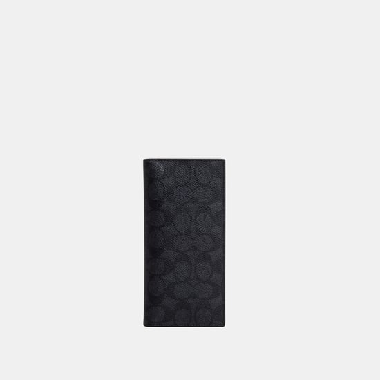 Modern Breast Pocket Wallet in Signature