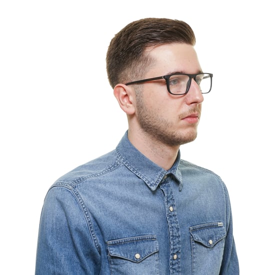 Porsche Design Square Black Mens  Glasses Frames