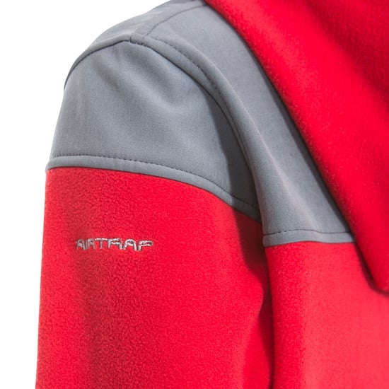 Trespass Jongens Bieber Hooded Fleece Jacket (Rood) - Image 5