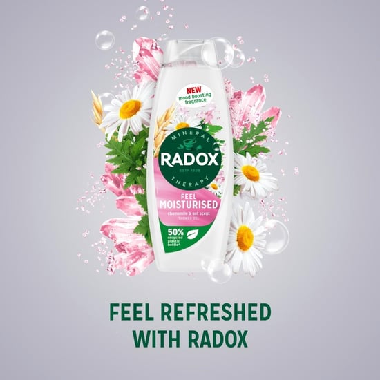 Radox Mineral Therapy Shower Gel Feel Moisturised Mood Boosting Fragrance, 3pk