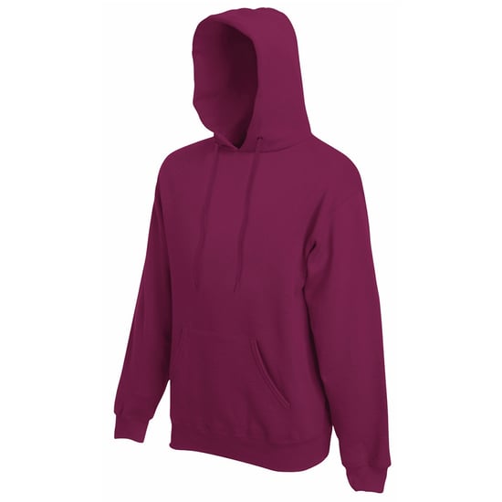 Fruit Of The Loom Heren Sweatshirt Met Capuchon / Hoodie (Bordeaux) - Image 3
