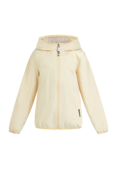 Schmuddelwedda Softshell blouson - gerecycled materiaal Meisje Vanille-280 - Image 1